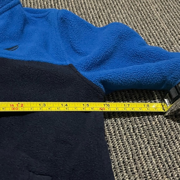 NAUTICA Boys' Full Zip Jacket, Kangaroo Pockets, Made with Lightweight Fleece - Picture 5 of 5